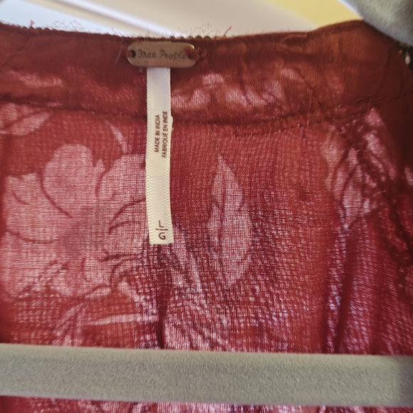 Free People Tilda Floral Wrap Maxi Dress - Picture 6 of 6